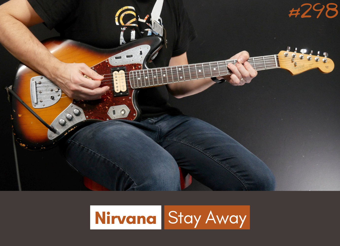 Stay Away Nirvana Guitar Cover 298 Sparky Guitar