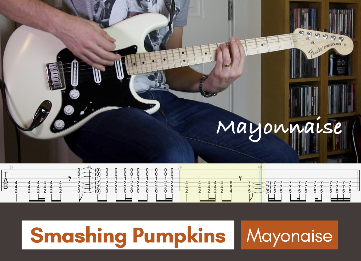 Mayonaise Smashing Pumpkins Sparky Guitar