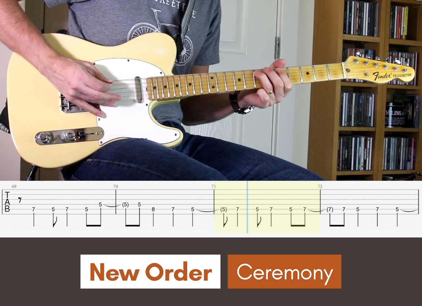 new order ceremony guitar tone