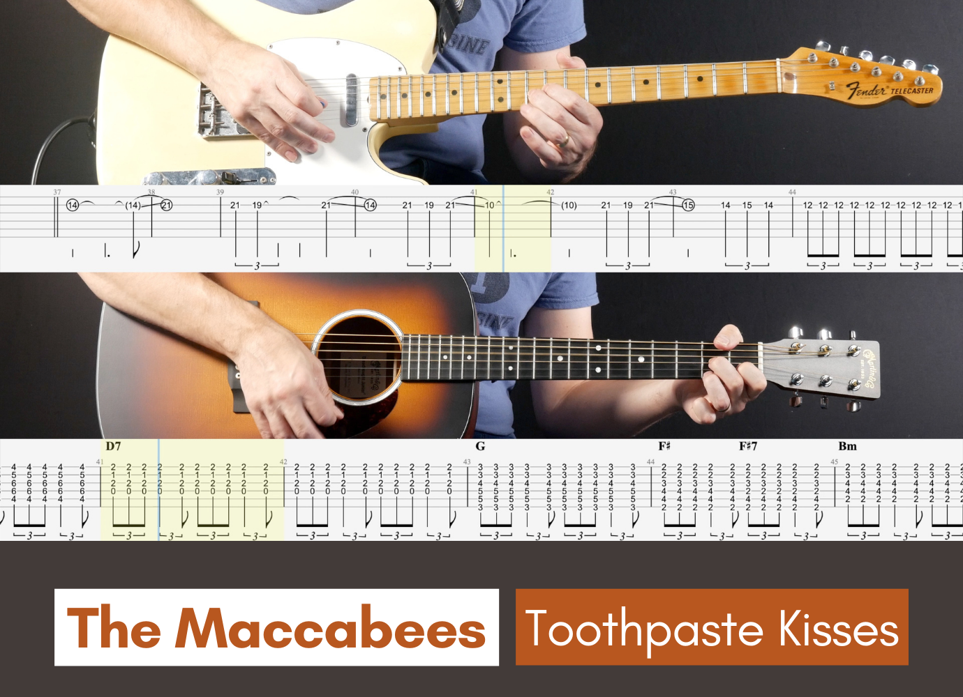 Toothpaste Kisses The Maccabees Sparky Guitar