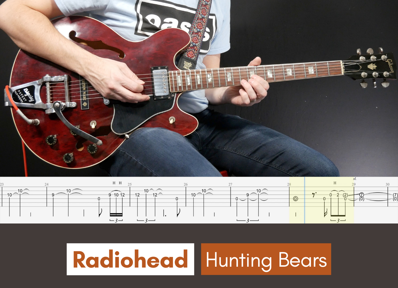 Hunting Bears – Radiohead - Sparky Guitar
