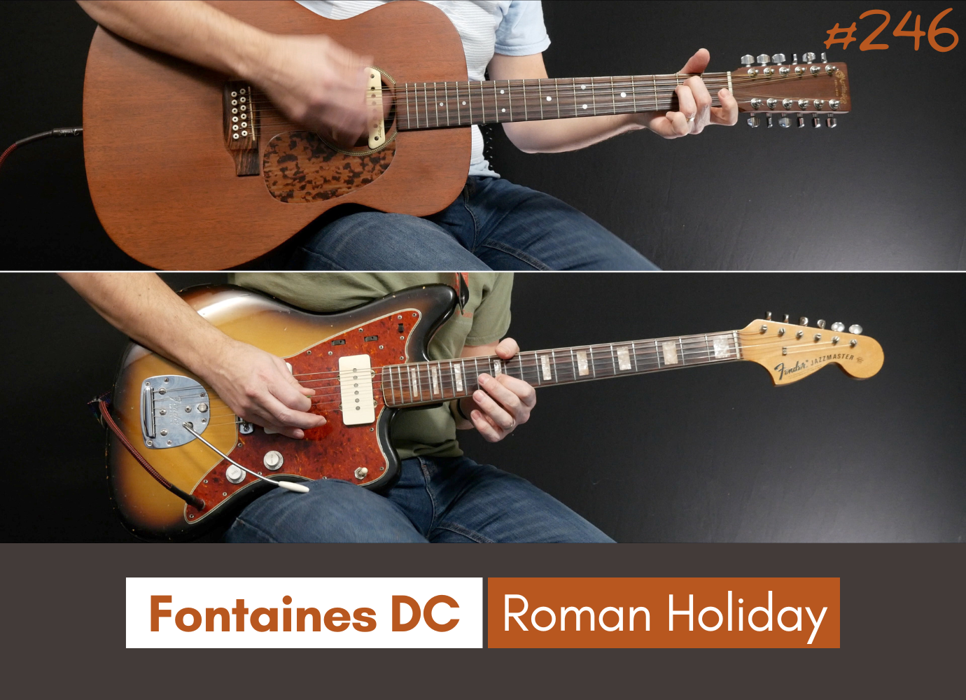 Roman Holiday Fontaines DC Sparky Guitar