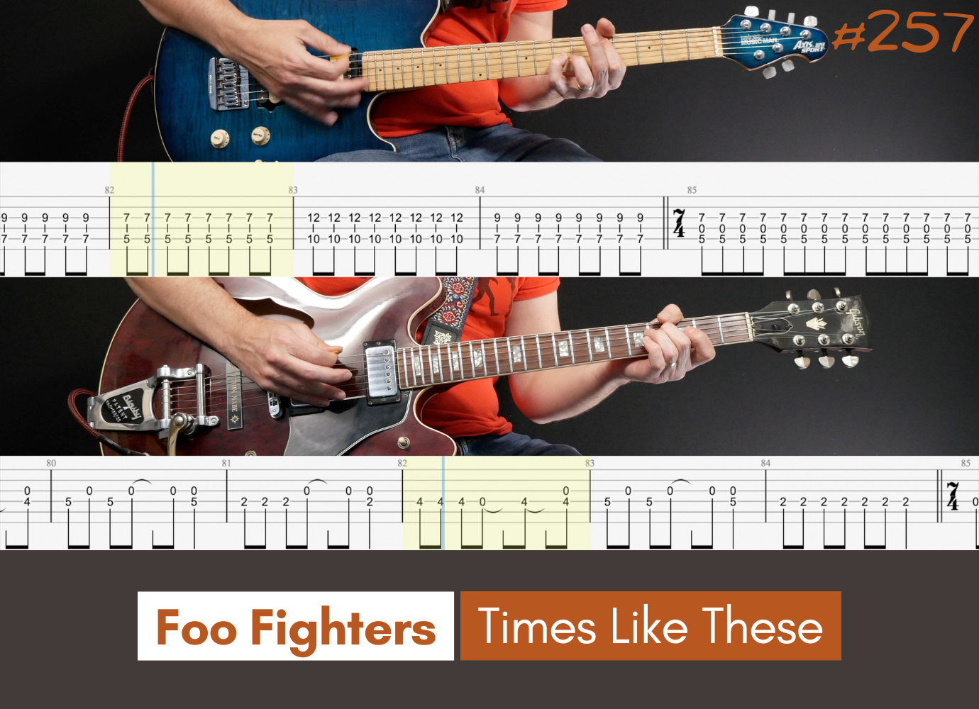 Times Like These Foo Fighters Sparky Guitar