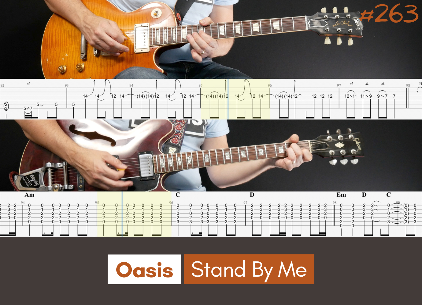 Stand By Me Oasis Sparky Guitar
