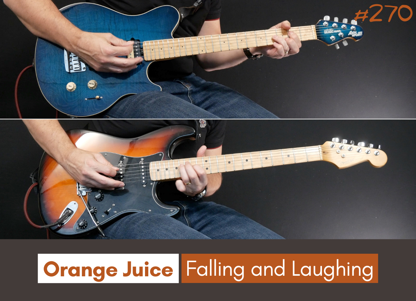Falling And Laughing Orange Juice Sparky Guitar