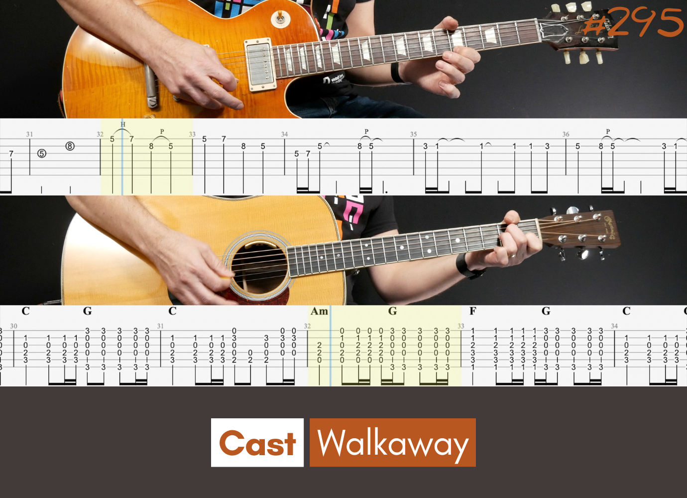 Walkaway Cast Sparky Guitar